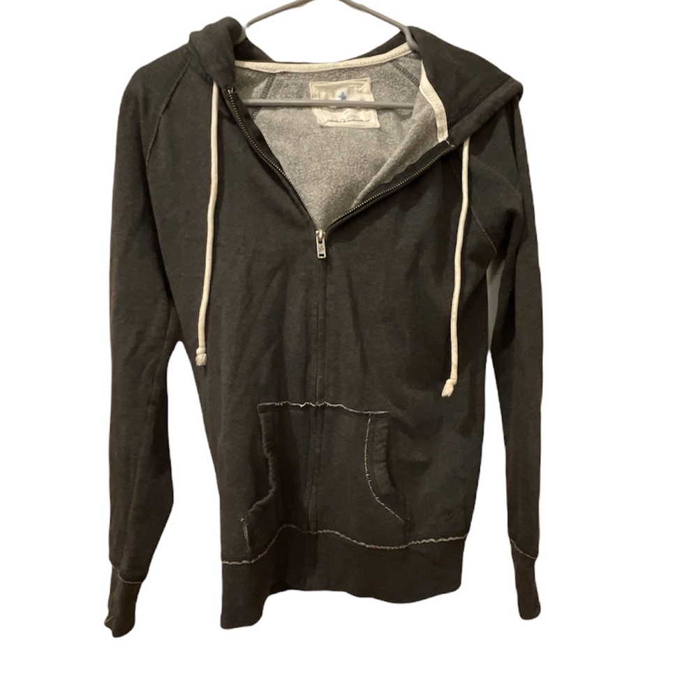 AERIE I Grey Zip Up Hoodie I Small I NWOT